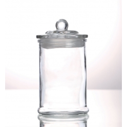 Bonbonnière en verre 18 x 10 cm