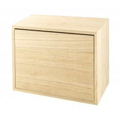 tiroir modulable en bois 20 x 15 cm l