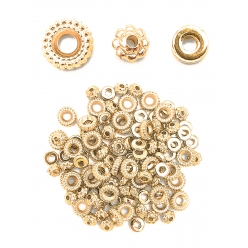 perles intercalaires dore ideal avec les perles heishi