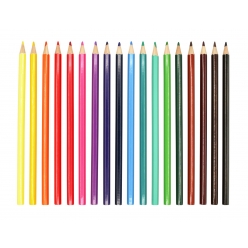 crayons de couleur qualite beaux arts couleur vives 18 pieces