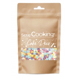 decors sucres etoiles rainbow 55g