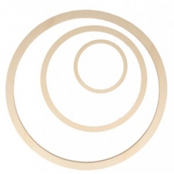 cercles en bois 3 pieces