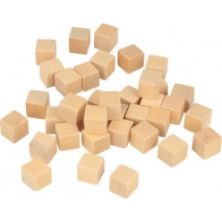 cubes en bois 12x12 cm 72 pieces