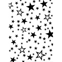 matrice d embossage etoiles 13x18 cm