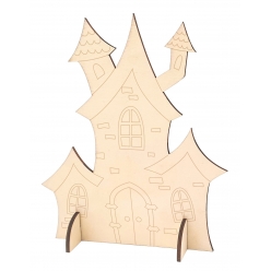 maison hantee en bois a customsier pour halloween 153 x 13 cm