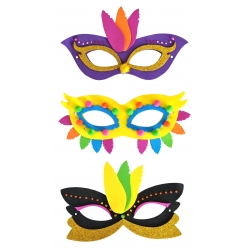 Masques pour enfant Mega Pack Carnaval 443 pièces