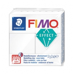 pate fimo 57 g effect translucide blanc 8010014