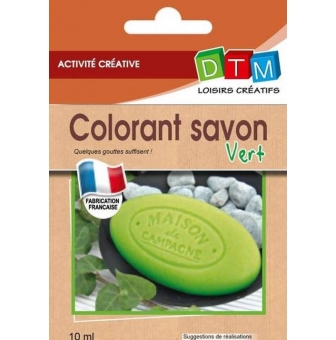 colorant liquide pour savon 10 ml
