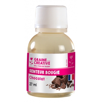 parfum a bougie 27 ml chocolat