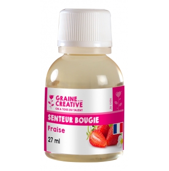 parfum a bougie 27 ml  fraise