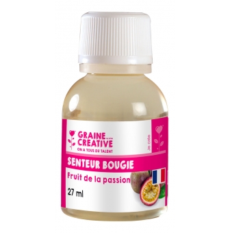 parfum a bougie 27 ml fruit de la passion