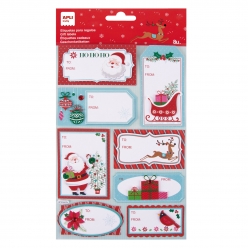 stickers cadeau de noel