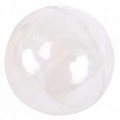 boules plastiques cristal 5 cm 5 pieces