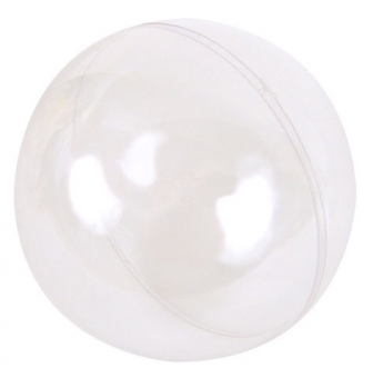 boules plastiques cristal 8 cm 5 pieces