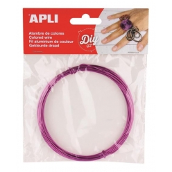 fil aluminium 15mm 5m rose