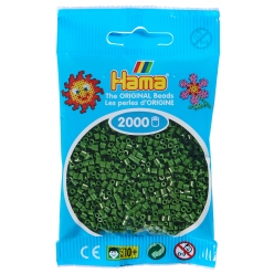 2 000 perles mini petites perles o25 mm vert fotet