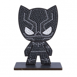 crystal art kit figurine a diamanter black panther
