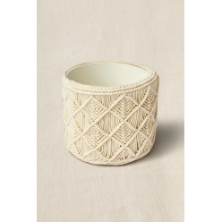 kit macrame gift of stitch cache pot boheme