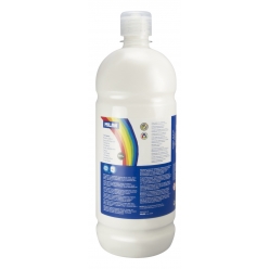 peinture gouache 1000 ml blanc