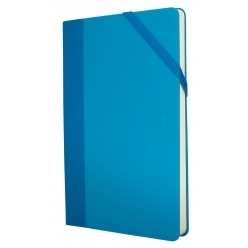 Carnet Paperbook moyen Colours bleu uni