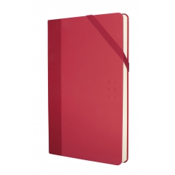Carnet Paperbook moyen Colours rouge uni