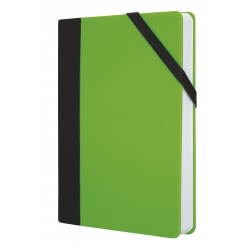 Carnet Paperbook petit Fluo vert Avec points