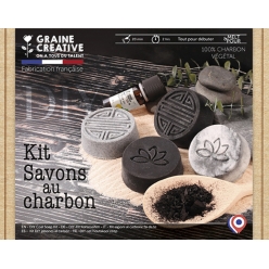 kit diy savon au charbon