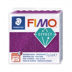 pate fimo 57 g effect galaxy violet 8010 602