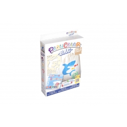 pack 6 playcolor textile one 1 sac coton 1 pochoir animaux