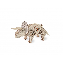 maquette 3d en bois puzzle triceratops