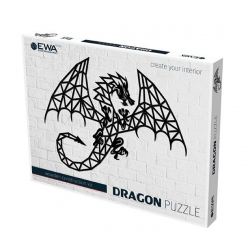 puzzle deco minimaliste dragon