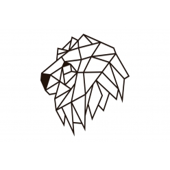 puzzle deco minimaliste lion 2