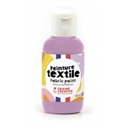 peinture textile lilas 50 ml