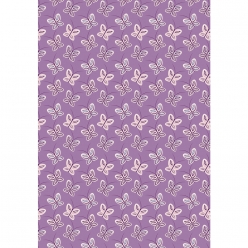 decomache papier violet