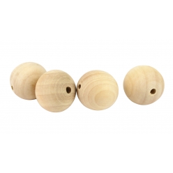 perles en bois 25 cm 7 pieces