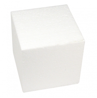 cube en polystyrene 15x15x15 cm