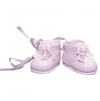 chaussures de bebe en polyresine 4 cm