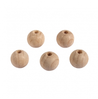 boules en bois brut