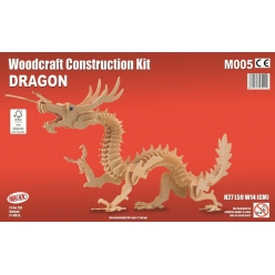 maquette en bois dragon