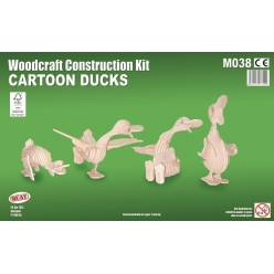 maquette en bois canard