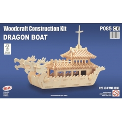 maquette en bois bateau dragon