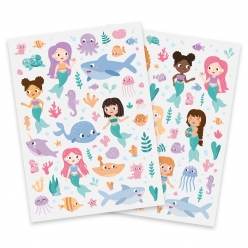 gommettes sirenes 04 a 7 cm 178 pieces