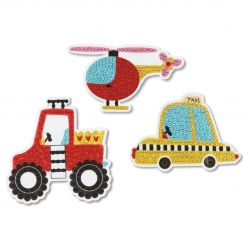 kit stickers diamond painting transports 6 a 82 cm 3 pieces
