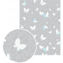 papier patch gluepatch papillon