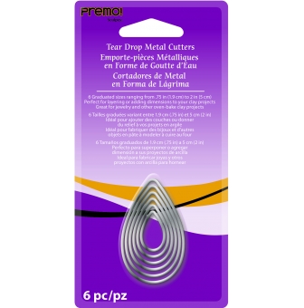 emporte pieces en metal goutte