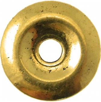 anneau donut metal 25 mm argente