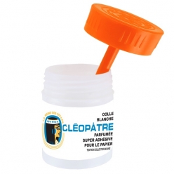 pot de colle cleopatre avec spatule vintage edition collector 35g