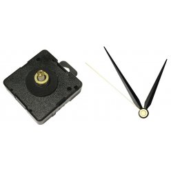 mecanisme 20 mm et aiguilles pour horloge lame