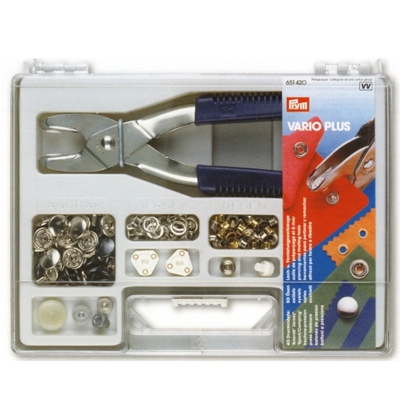 set vario plus malette pour bouton pression