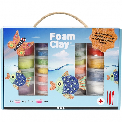 mega set foam clay pate pour couvrir